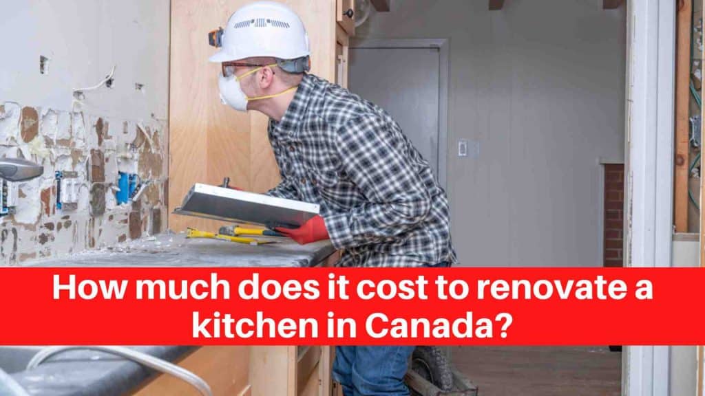 How much does it cost to renovate a kitchen in Canada