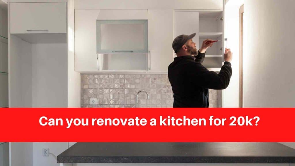 Can you renovate a kitchen for 20k
