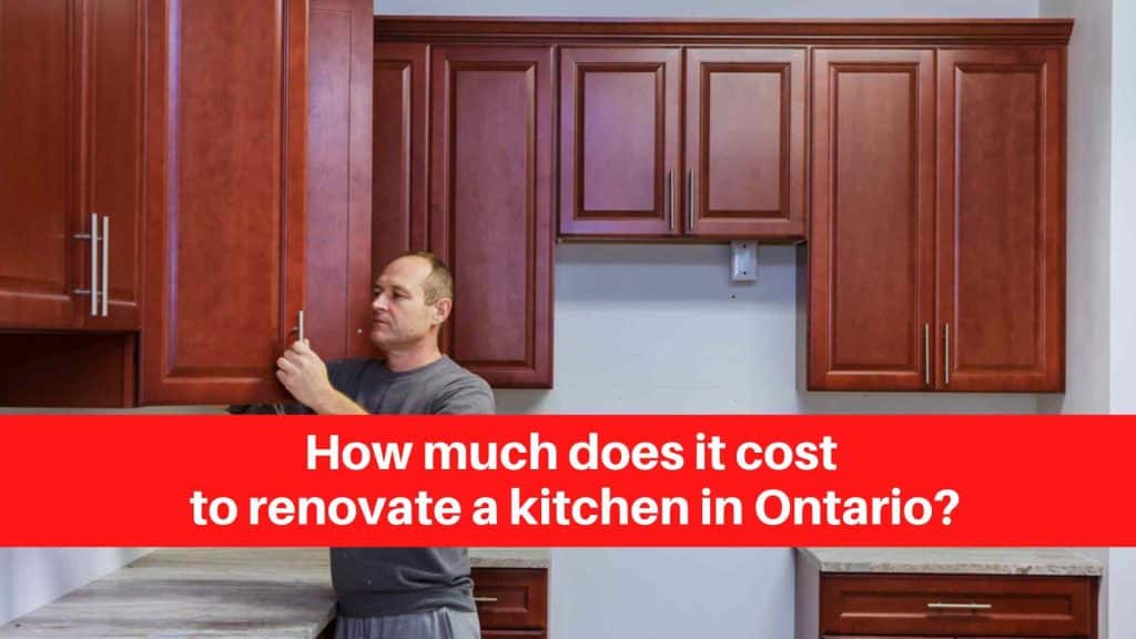 How much does it cost to renovate a kitchen in Ontario