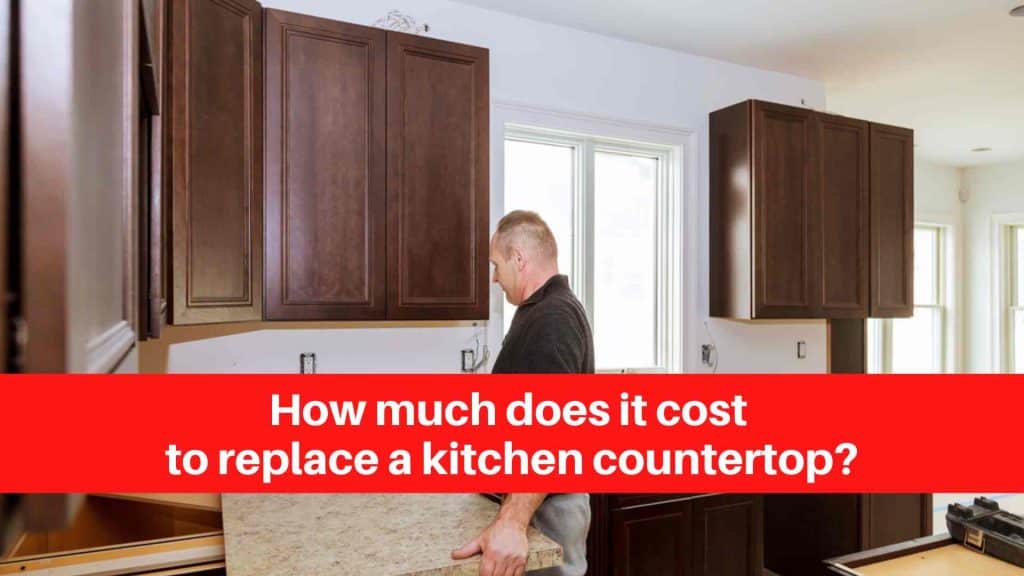 How much does it cost to replace a kitchen countertop
