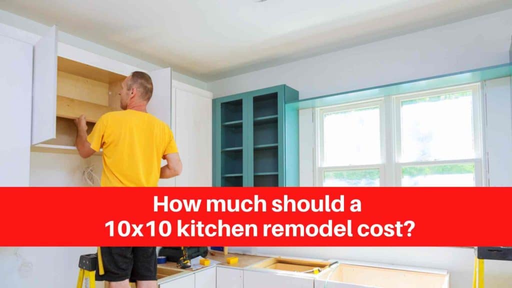 How much should a 10x10 kitchen remodel cost